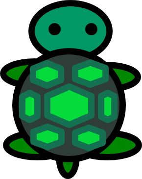 Teal Turtle